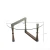 Hanah Home Klub sto Yuvarlak Cam Orta Sehpa S301