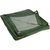 Ponjava zelena - srebrna 6x8 m 130 g / m2