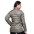 GymBeam Women‘s Puffer Jacket Vetiver/Black