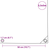 Cerada 650 g/m2 3,5 x 5 m zelena