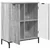 Kreveta Siva Sonoma 69,5 x 33 x 82 cm Konstruirano drvo