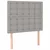 vidaXL Box spring postelja z vzmetnico LED sv. siva 120x200 cm blago