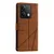 Rjava Flip Line torbica (Xiaomi Redmi Note 13 5G)