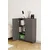 Hanah Home polica za knjige Bili3 Shelf 2 Lid, 80 cm, antracit