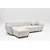 Atelier del Sofa Ugaona garnitura Eddy 273x162cm, Bela