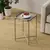 Hanah Home Klub sto Shb-008-C, 46x56x46 cm, Sivi