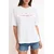 Trendyol Milla Ženska majica TWOSS26TS00156, Bela