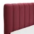 Boxspring Krevet Dixon 120/200 cm , boja crnog vina