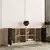 Hanah Home Komoda 139x61,8x46,3cm Hrast-Crna
