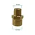 shumee Navojni konektor 12,7 mm/9,7 mm