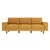 ATELIER DEL SOFA Sofa sa 3 sedišta Sparrow Extra 3 Mustard Walnut