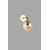 Opviq Zidna lampa Pablo-8793-1AP, 15cm, IP20, Zlatna boje