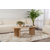 HANAH HOME Sto za dnevnu sobu Sable Sapphire Oak
