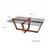 Hanah Home Klub sto Amalfi, 105x35x65 cm, Boje hrasta