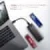 box THIN za M.2 NVMe SSD / EEM2-GTS2 / USB-C / USB 3.2 Gen2 / do 10 Gbit/s / 50 cm kabla