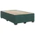 Vidaxl Box spring postelja z vzmetnico temno zelen 120x190 cm žamet