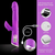 HiSmith HSG008 Ricky Telescopic Rabbit Vibrator Purple
