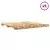 Pločice za decking 6 pcs Smeđa 50 x 50 cm