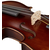 Violinski set: violina 4/4 z lokom, kovčkom, kolofonijo in podbradnikom Thomann