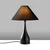 Opviq Stona lampa Luna-15265, 50x50x68 cm, IP20, Crna