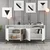 Hanah Home Komoda Milan 160 160x78x35cm Bela