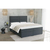 Siva boxspring postelja s prostorom za shranjevanje 160x200 cm – Ropez