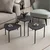 Hanah Home Set klub stolova, 3 komada Lenny Antracit