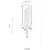 Opviq Luster AV-4236-5ET, 90x33cm, IP20, 220V-240 V, Zlatno-crne boje