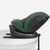 KikkaBoo Autosedište 40-150 cm I-Orbit premium I-SIZE ISOFIX sa potpornom nogom Army Green (KKB70088)
