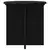 Stalak za biljke 2 pcs Crna 40 x 40 x 40 cm Konstruirano drvo