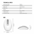 Mis kancelarijski bezicni W192 beli FANTECH
