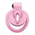 Master Series Pussification Vulva Chastity Cage Pink