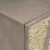 TV ormar s ladicama Siva 105 x 33 x 46 cm Čvrsto drvo manga