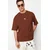 Trendyol Muška majica TMNSS23TS00243, Braon