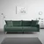 Mega Sofa Kiss tamnozelena