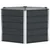 Sadilica Antracit 129 x 129 x 75 cm Čelik