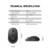 Mis Wireless Gaming Fantech W609 GO ljubicasti