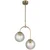 Opviq Luster Portemo-52-02, O18, 16,5cm, IP20 Zlatne boje