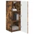 TV zidni ormar Zidne 2 pcs Dimljeni hrast 30 x 31 x 80 cm