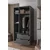 Hanah Home Ormar Arden 3, 97 x 182 x 44 cm, Antracit
