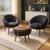 ATELIER DEL SOFA Fotelje i klub stočić Lida Wellsoft Anthracite