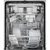 ELECTROLUX E87LB200S Ugradna mašina za pranje sudova