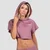 GymBeam Women‘s Relay Cropped Hoodie Haze