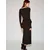Pull&Bear Obleka rjava