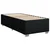 Vidaxl Box spring postelja z vzmetnico črna 90x200 cm blago
