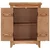 Komoda 55 x 33 x 75 cm masivno bagremovo i obnovljeno drvo