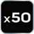 shumee Veliki distančni klini, 50 kosov.
