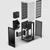 Kućište NZXT H1 (CA-H16WR-W1-EU) Black White