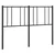 Metalno zamjensko uzglavlje crno 140 cm