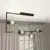 Luster na šipci SOMA 4xE14/10W/230V crna/siva